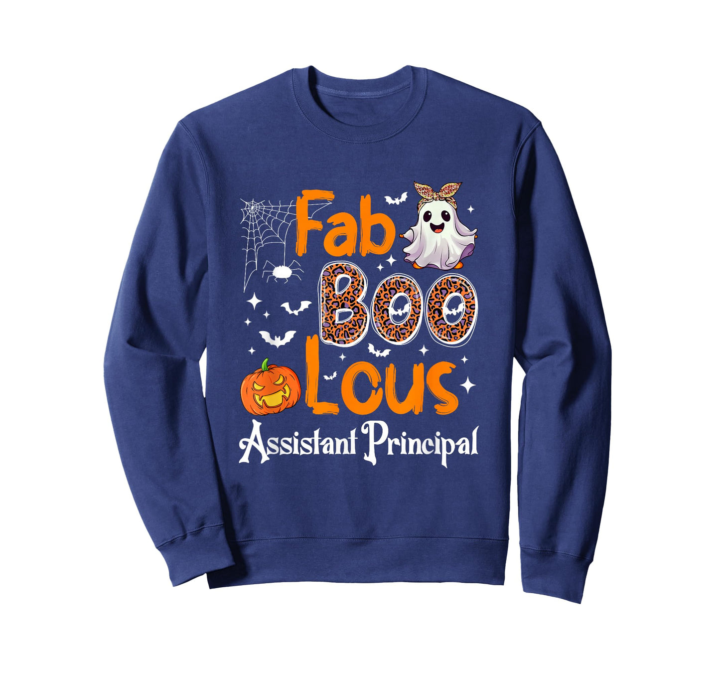 Fab Boo Lous Assistant Principal Pumpkin Halloween T-Shirt