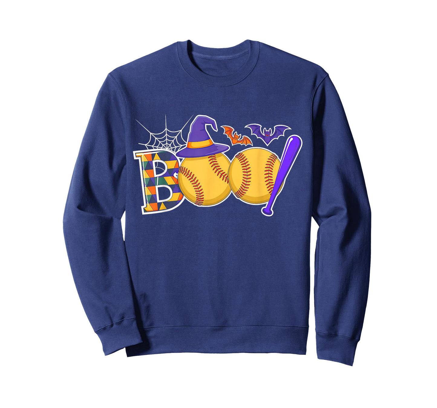 Softball Boo Creepy Halloween Costume Pumpkin Softball Lover T-Shirt