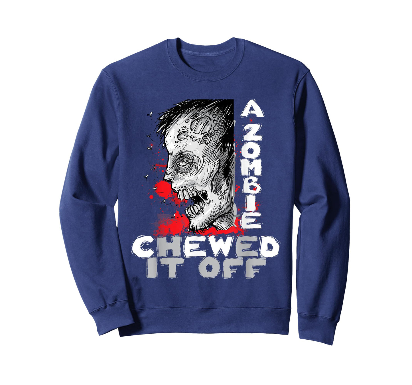 A Zombie Chewed It Off - Handicap Leg Amputee Amputation T-Shirt