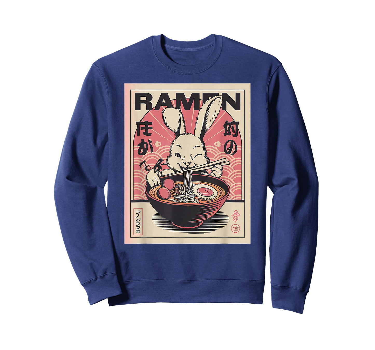Anime Rabbit Manga Kawaii Otaku Neko Japanese Ramen Rabbit T-Shirt