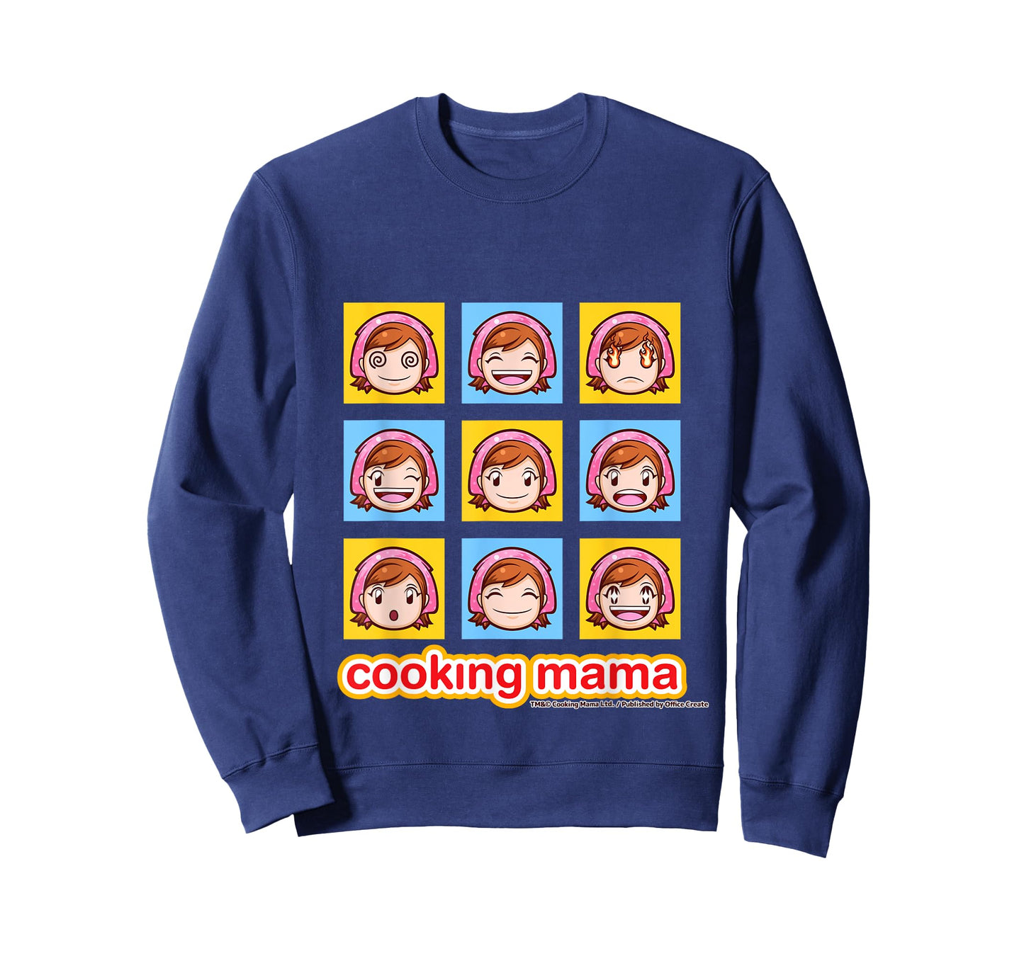 Cooking Mama Faces T-Shirt color T-Shirt