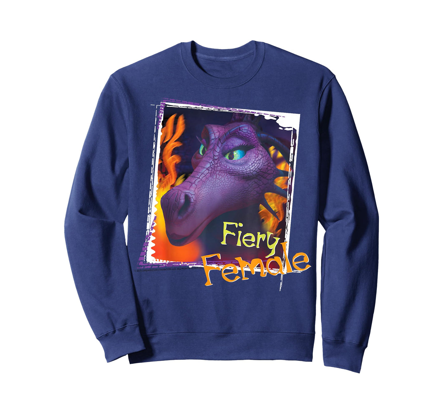 Shrek Dragon Fiery Female Photo Portrait T-Shirt