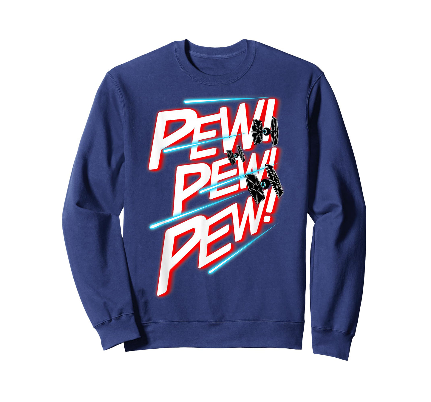 Star Wars TIE Fighter Pew Pew Pew Retro Comic Design T-Shirt