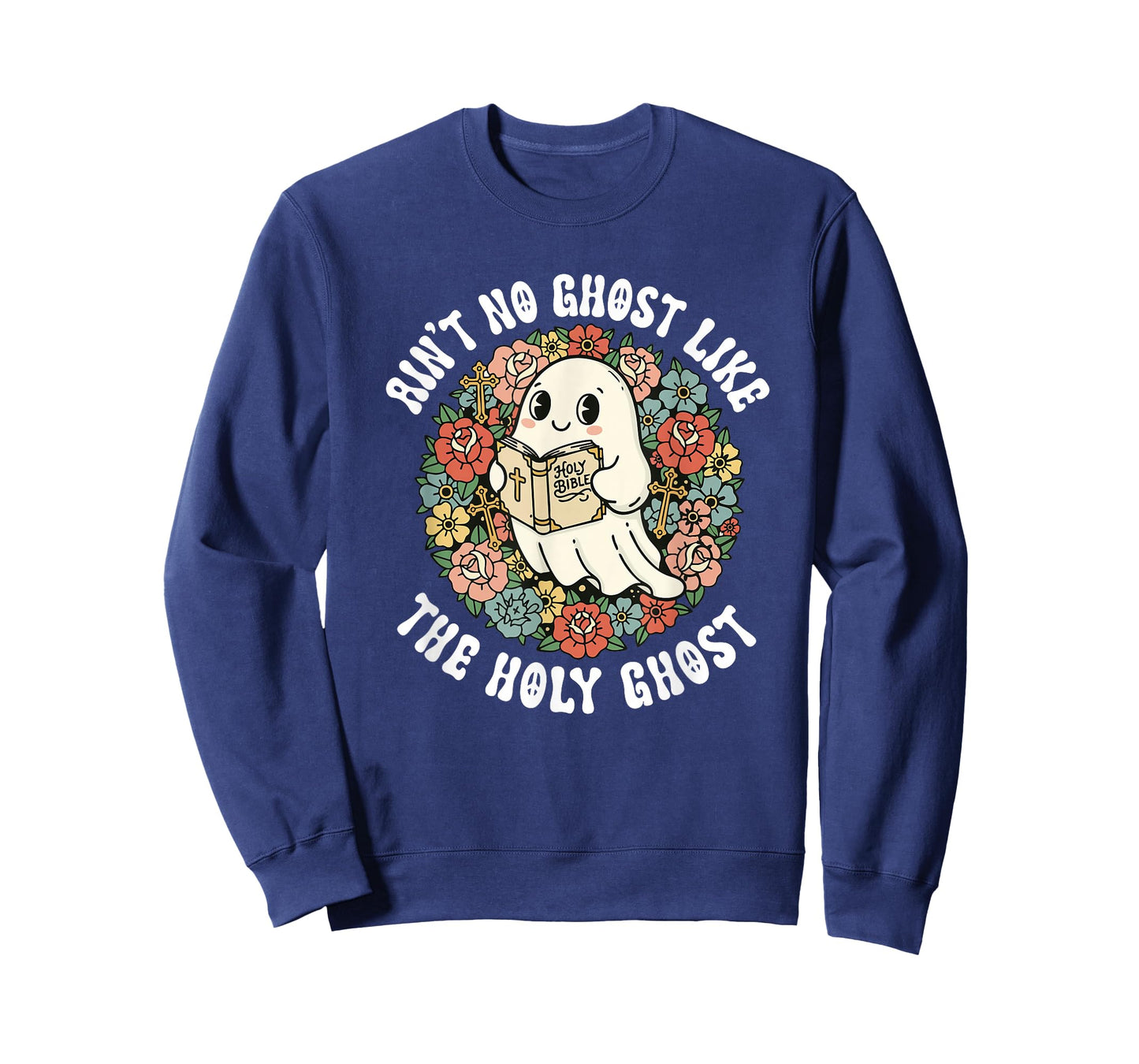 Ain't No Ghost Like The Holy Ghost Jesus Christian Halloween T-Shirt