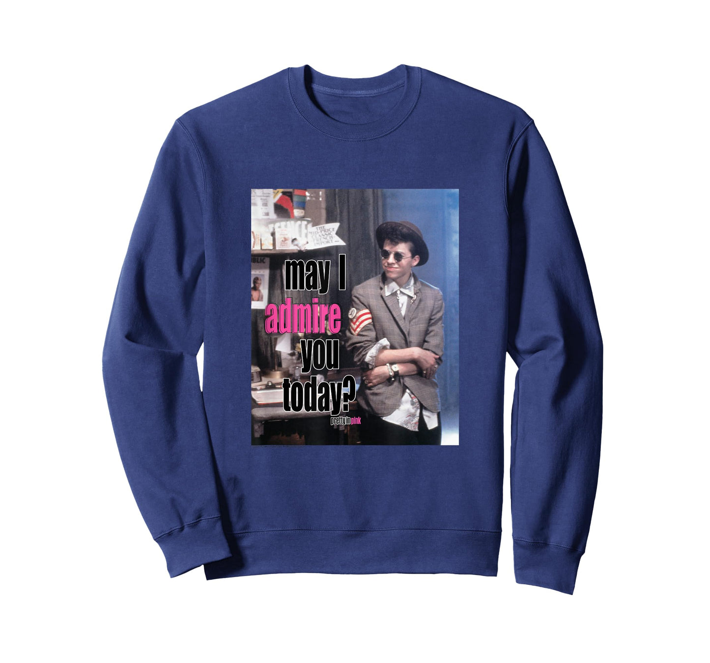 Pretty in Pink May I Admire You Today? T-Shirt Small