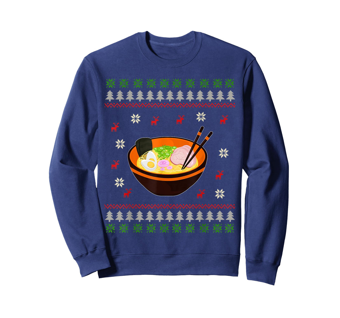 Ugly Christmas Ramen Noodle Anime Kawaii Japanese Ramen Bowl T-Shirt