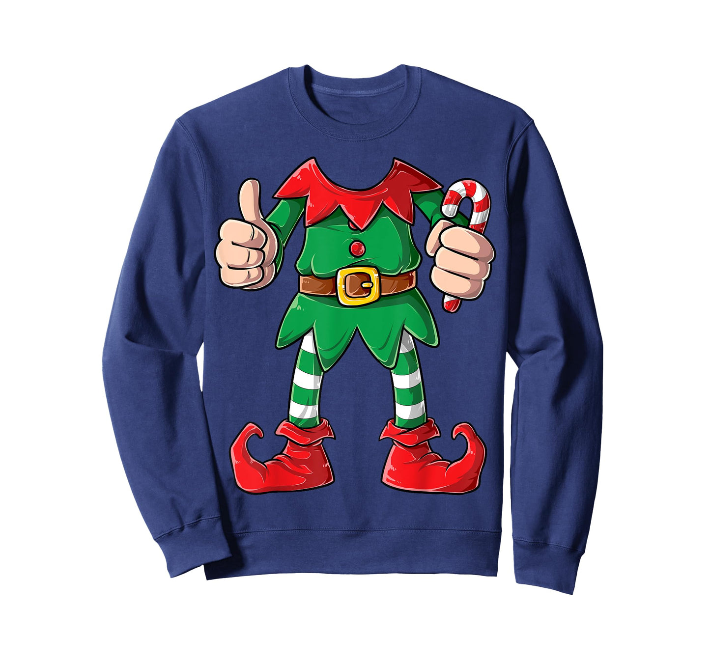 Elf Costume Christmas Elves Boys Girls Funny Xmas Holiday T-Shirt