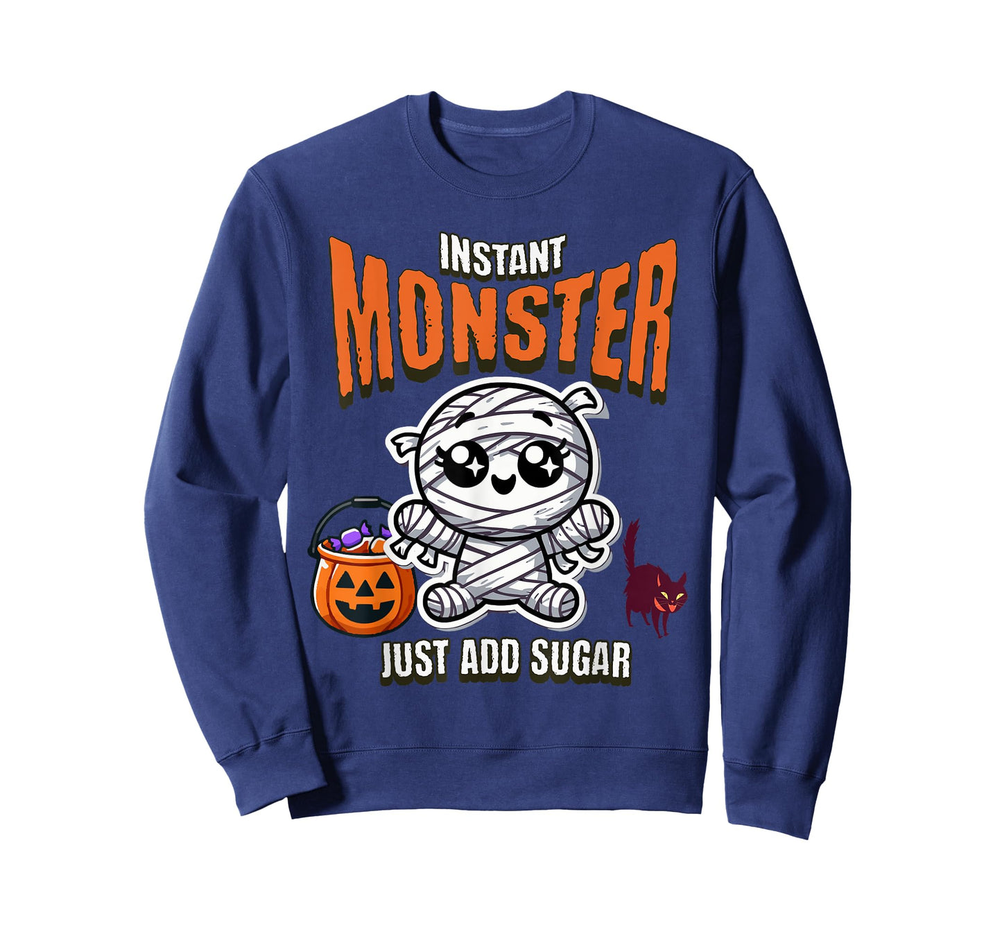 Cute Mummy Instant Monster Just Add Sugar Halloween T-Shirt