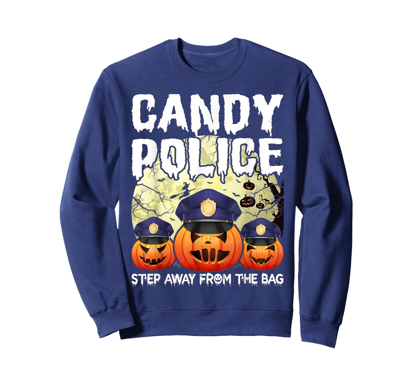 Halloween Candy Police Humor & Funny Candy Security T-Shirt