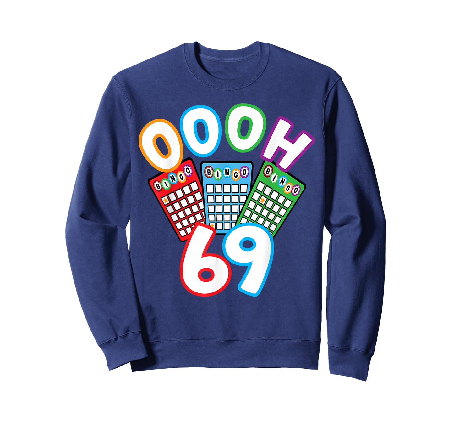 Funny Bingo Player Oooh 69 Adult Humor Game Night Funny Gift T-Shirt