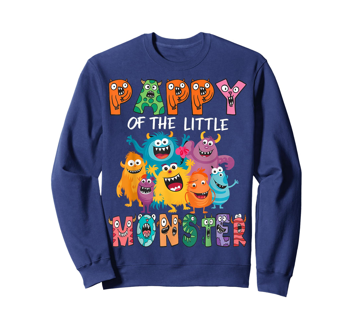 Pappy Of The Little Monster Kids 1St Birthday Party T-Shirt