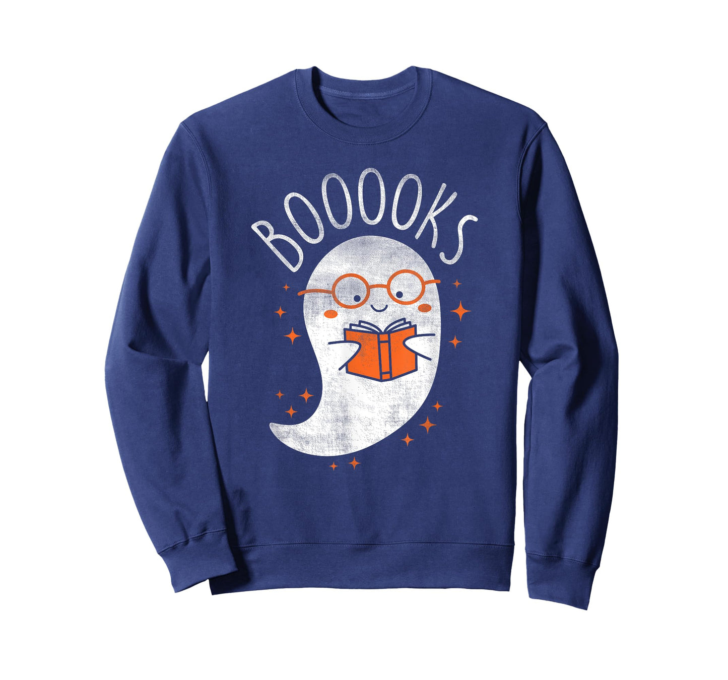 Cute Ghost Book Reading Halloween Teacher Top T-Shirt