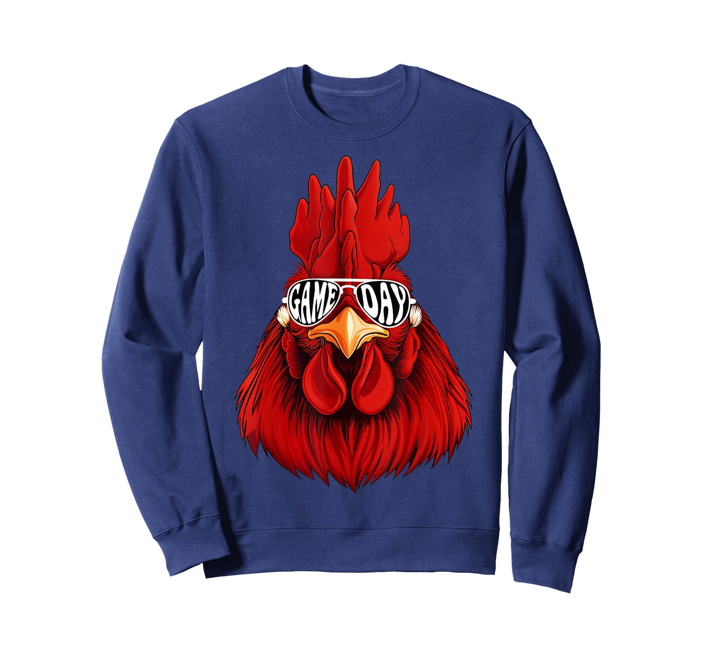 Vintage Rooster Wearing Sunglasses Retro Graphic Tee Rooster T-Shirt