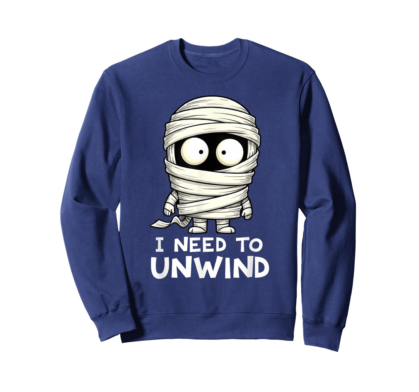 I Need to Unwind Funny Mummy Halloween T-Shirt