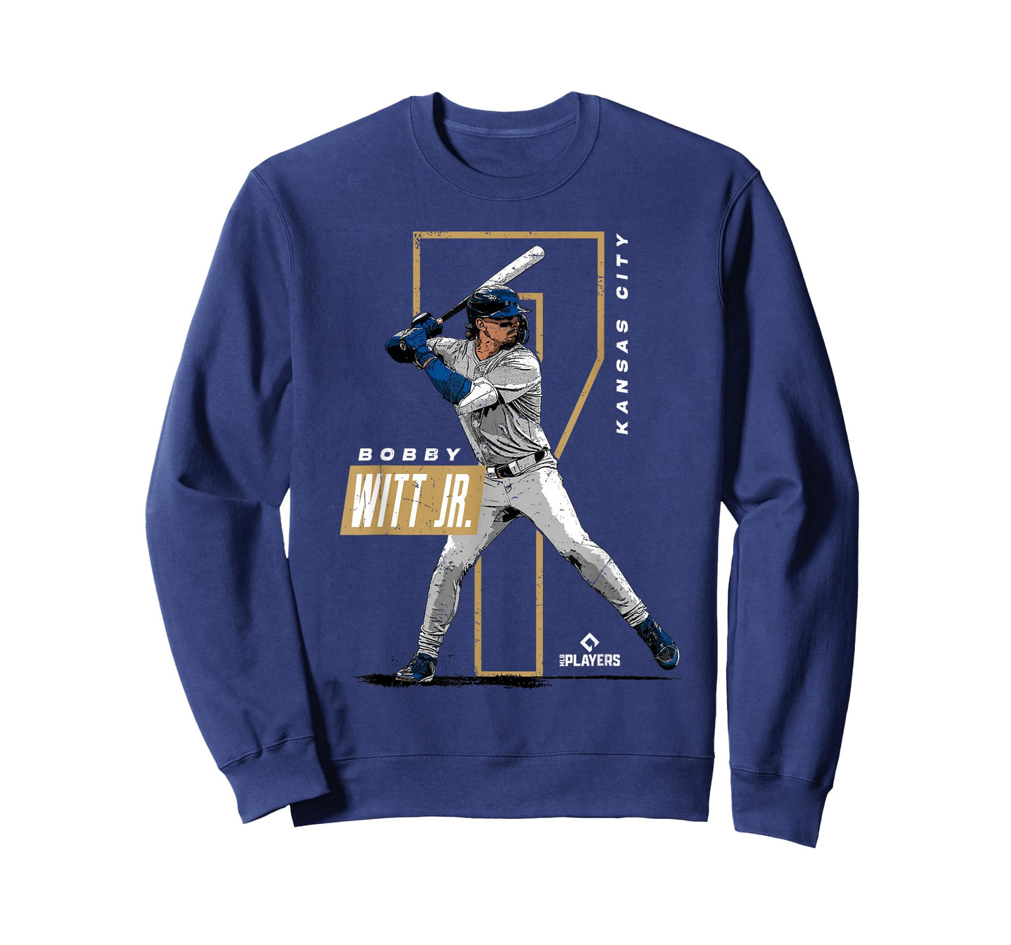 Bobby Witt Jr. | Kansas City Baseball Players | MLBWIT3002 T-Shirt