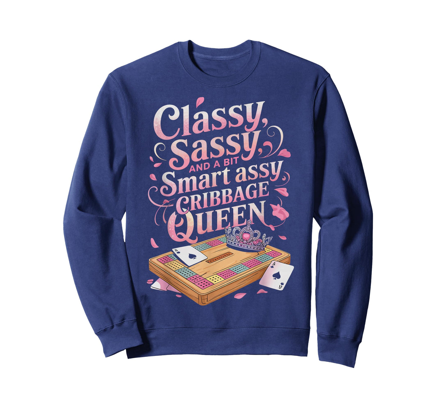 Cribbage Queen Skunked Peg Card Game Board Game Cribbage T-Shirt