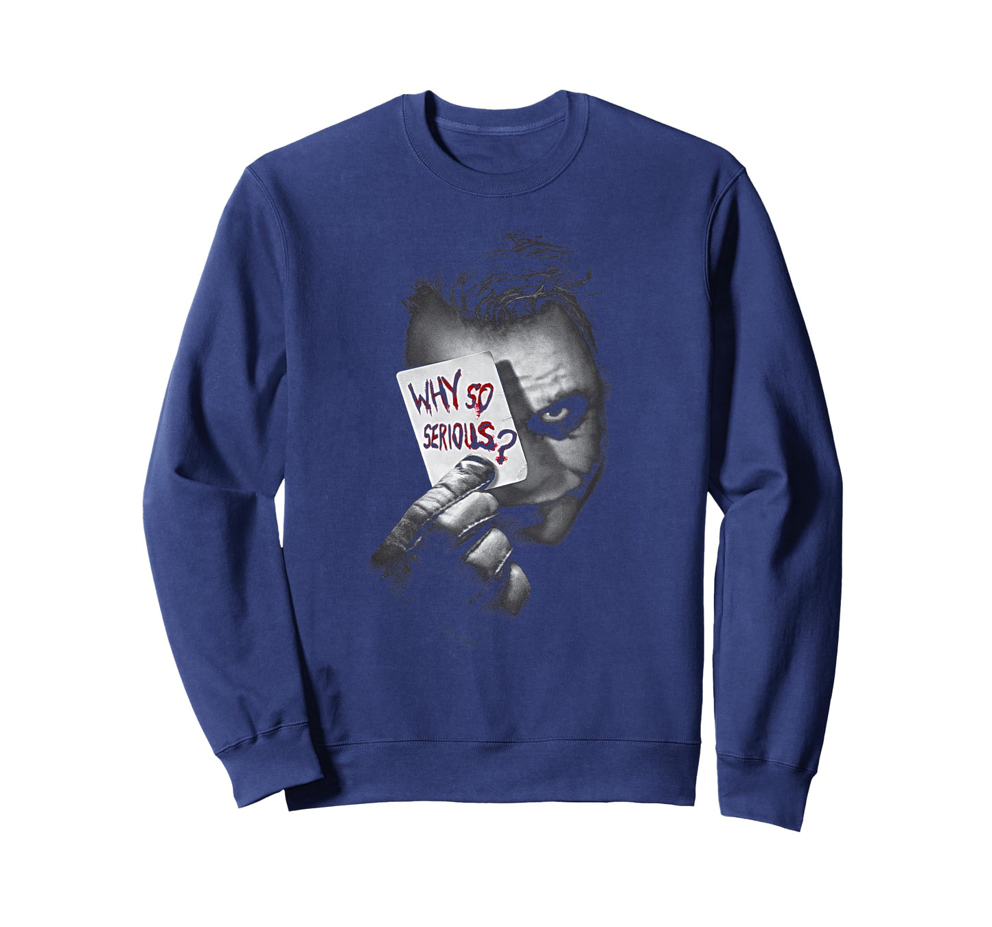 DC Dark Knight Photo Why So Serious T-Shirt Small