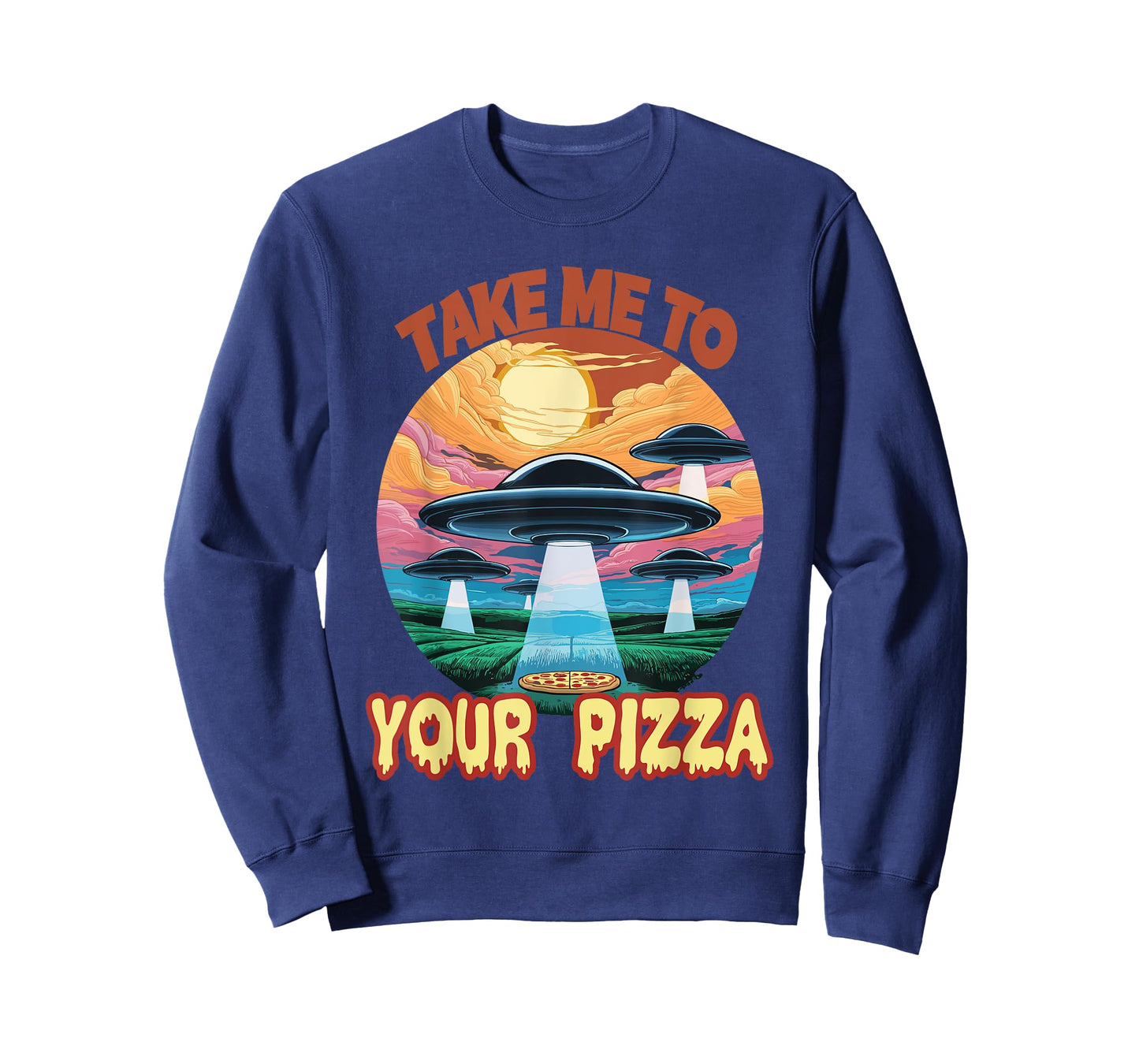 Take Me To Your Pizza Alien T-Shirt