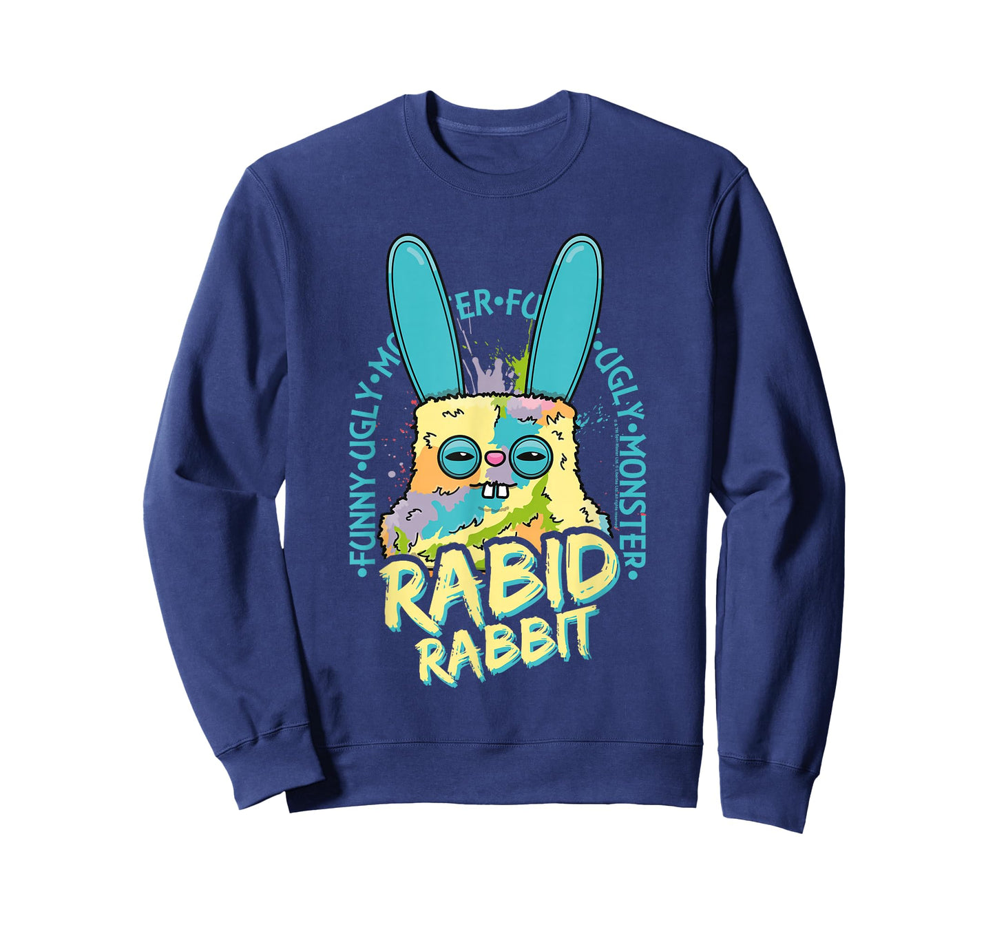 Rabid Rabbit Budgie Fuggler Funny Ugly Monster T-Shirt