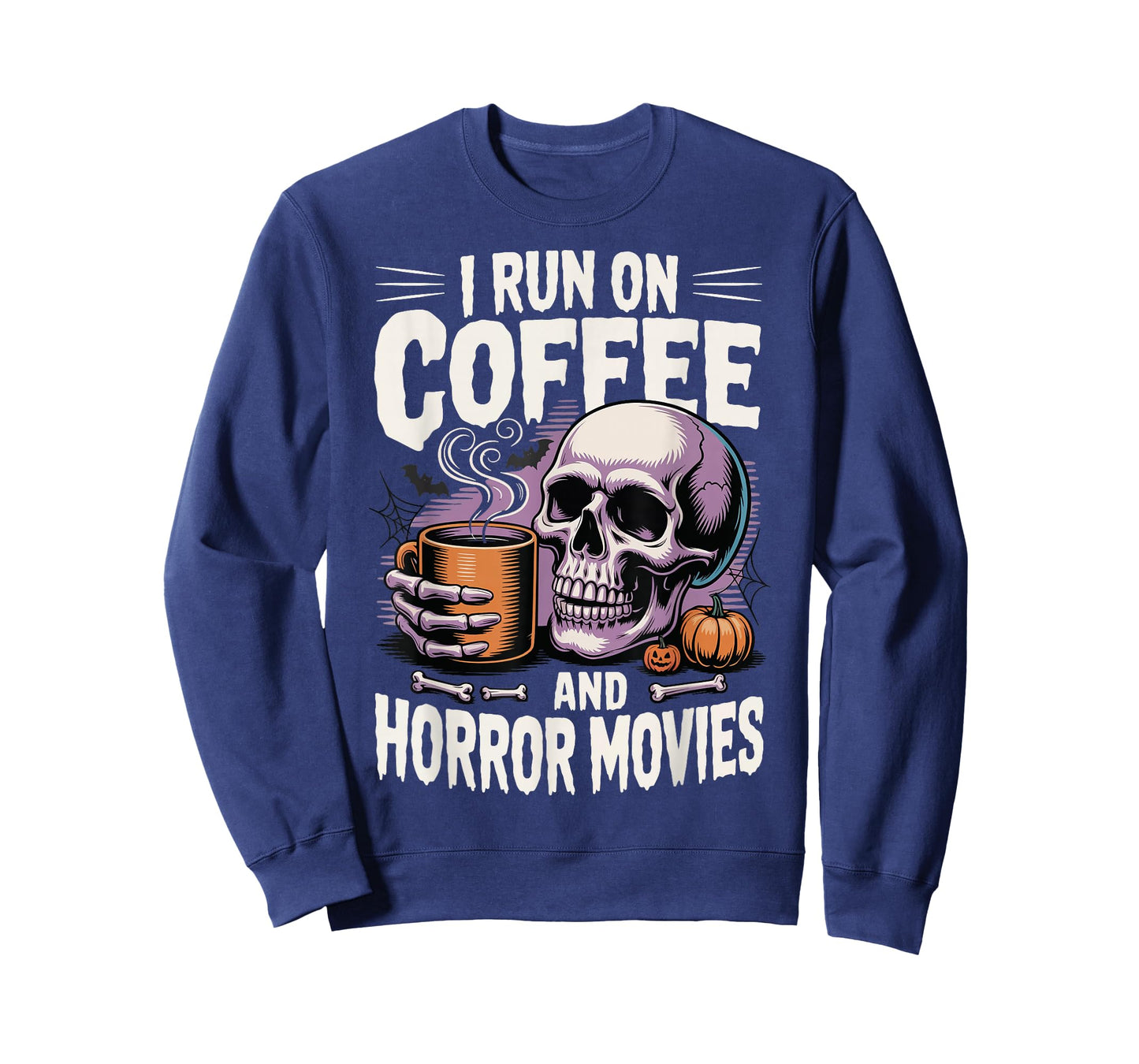 I Run On Coffee and Horror Movies T-Shirt