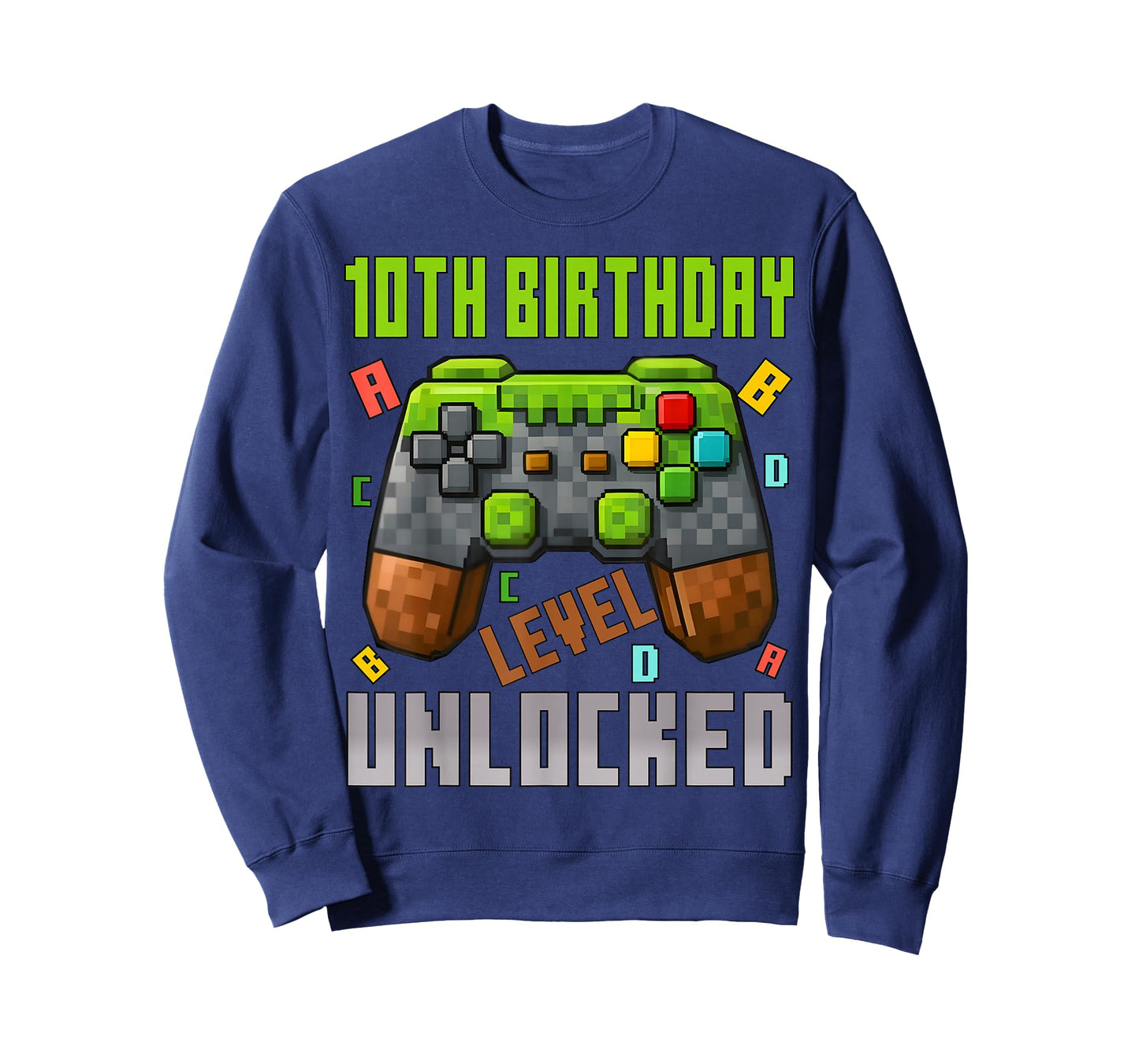 10th Birthday Boy Level 10 Unlocked Birthday Boy 10 Years T-Shirt