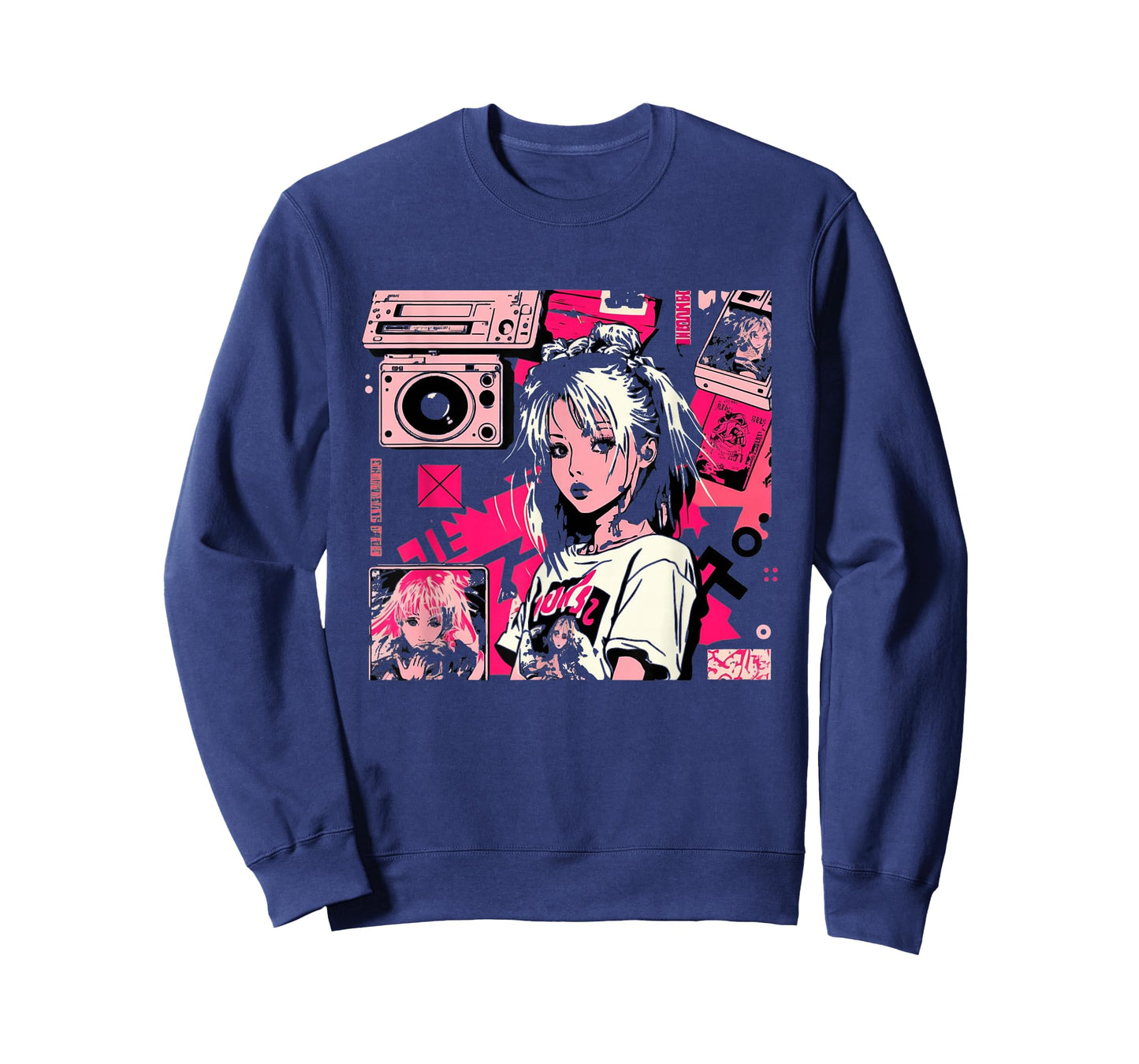 Retro Vaporwave Aesthetic 90s EGirl japanese art T-Shirt