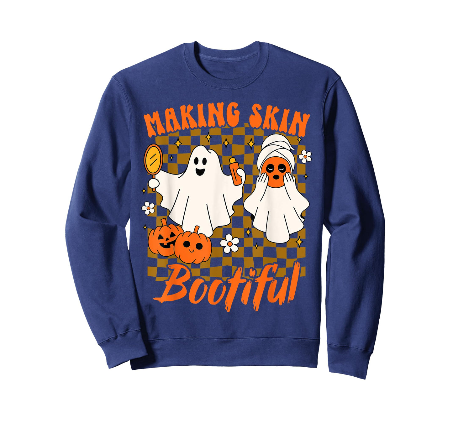 Halloween Spooky Season Esthetician Making Skin Bootiful T-Shirt