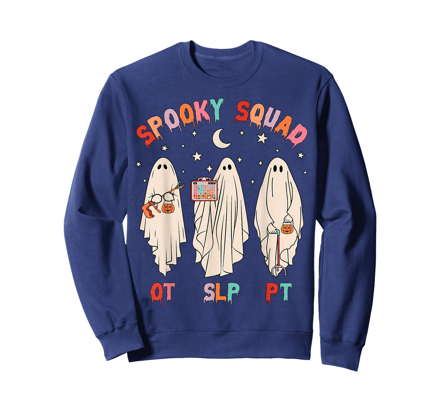 Spooky Squad SLP OT PT Ghost Occupational Therapy T-Shirt