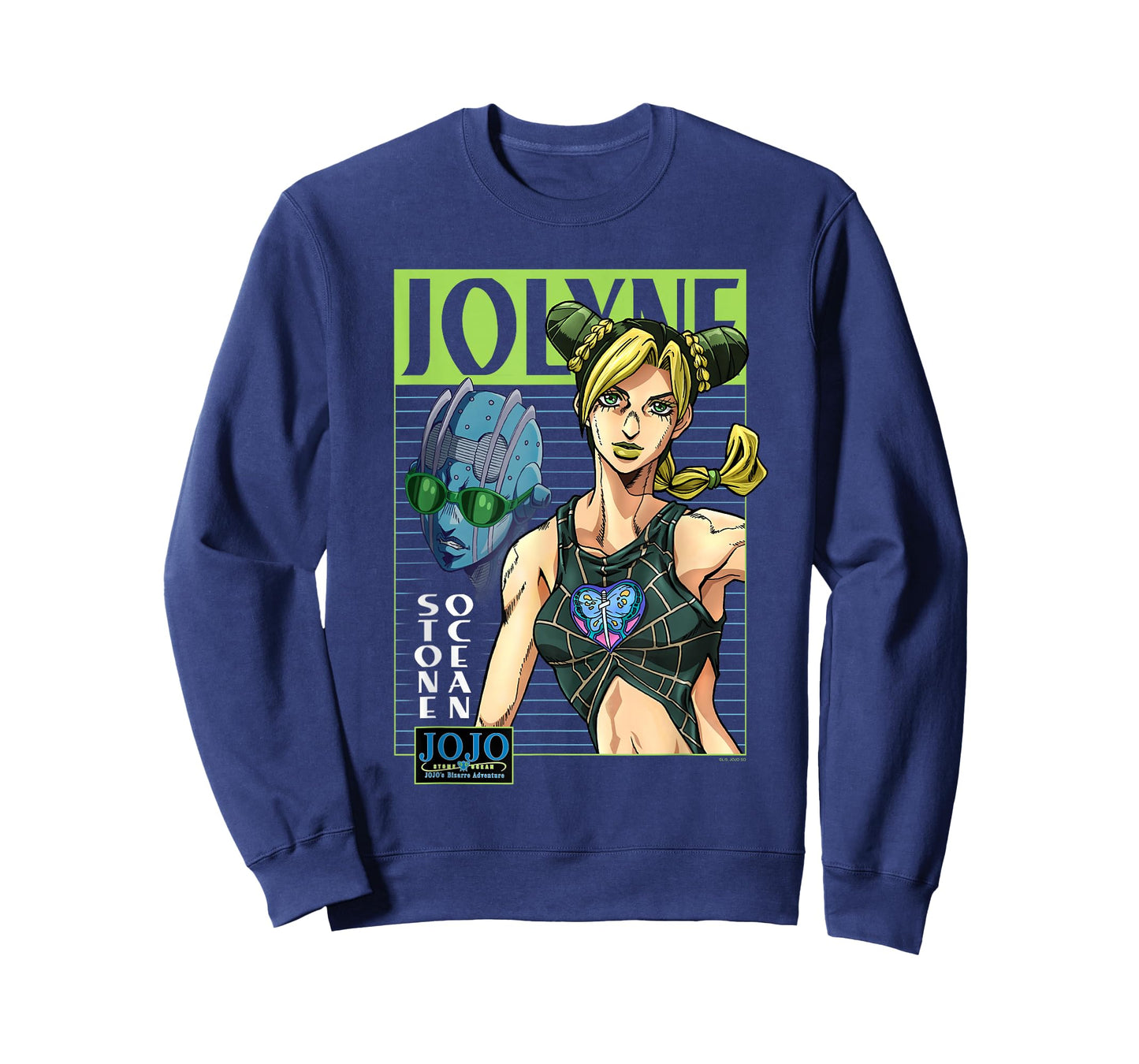 JoJo's Bizarre Adventure Jolyne & Stone Ocean Mugshot Anime T-Shirt