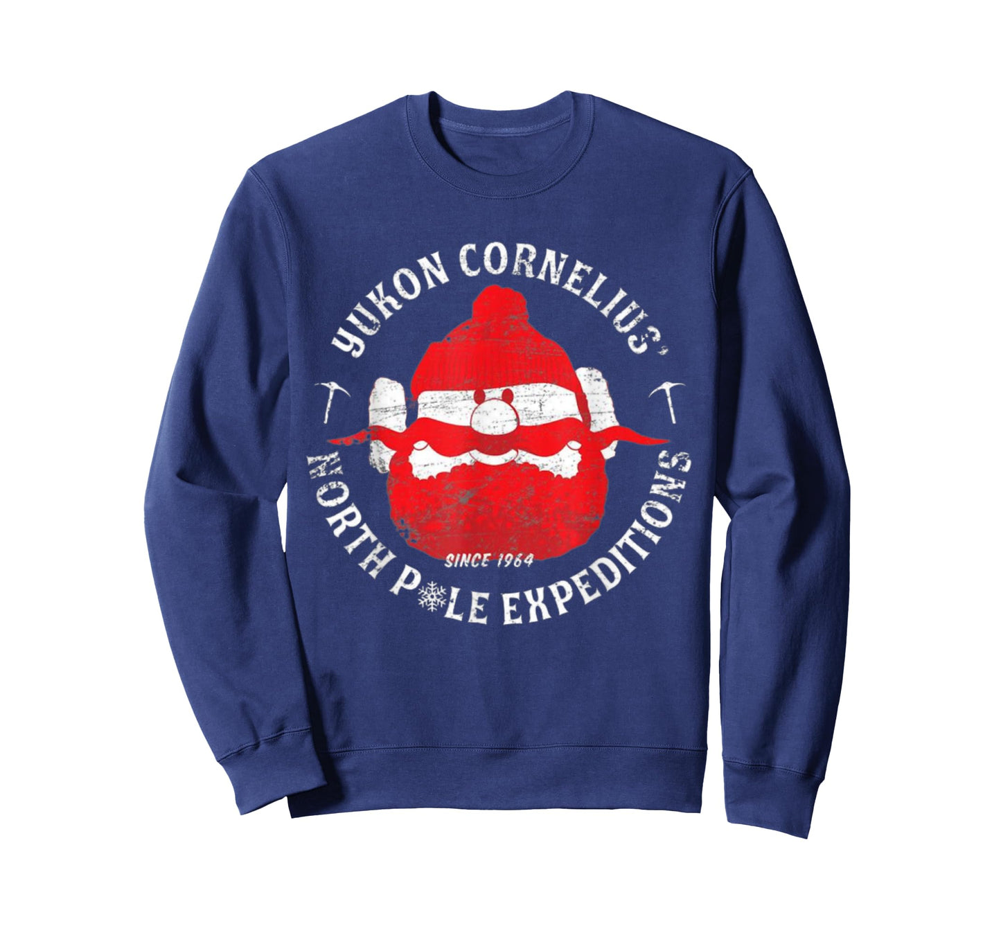 Christmas Explorer Vintage Throwback Cartoon T-Shirt