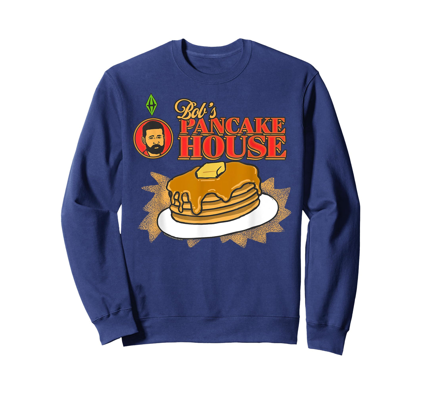 The Sims Bob's Pancakes House Funny Video Game T-Shirt