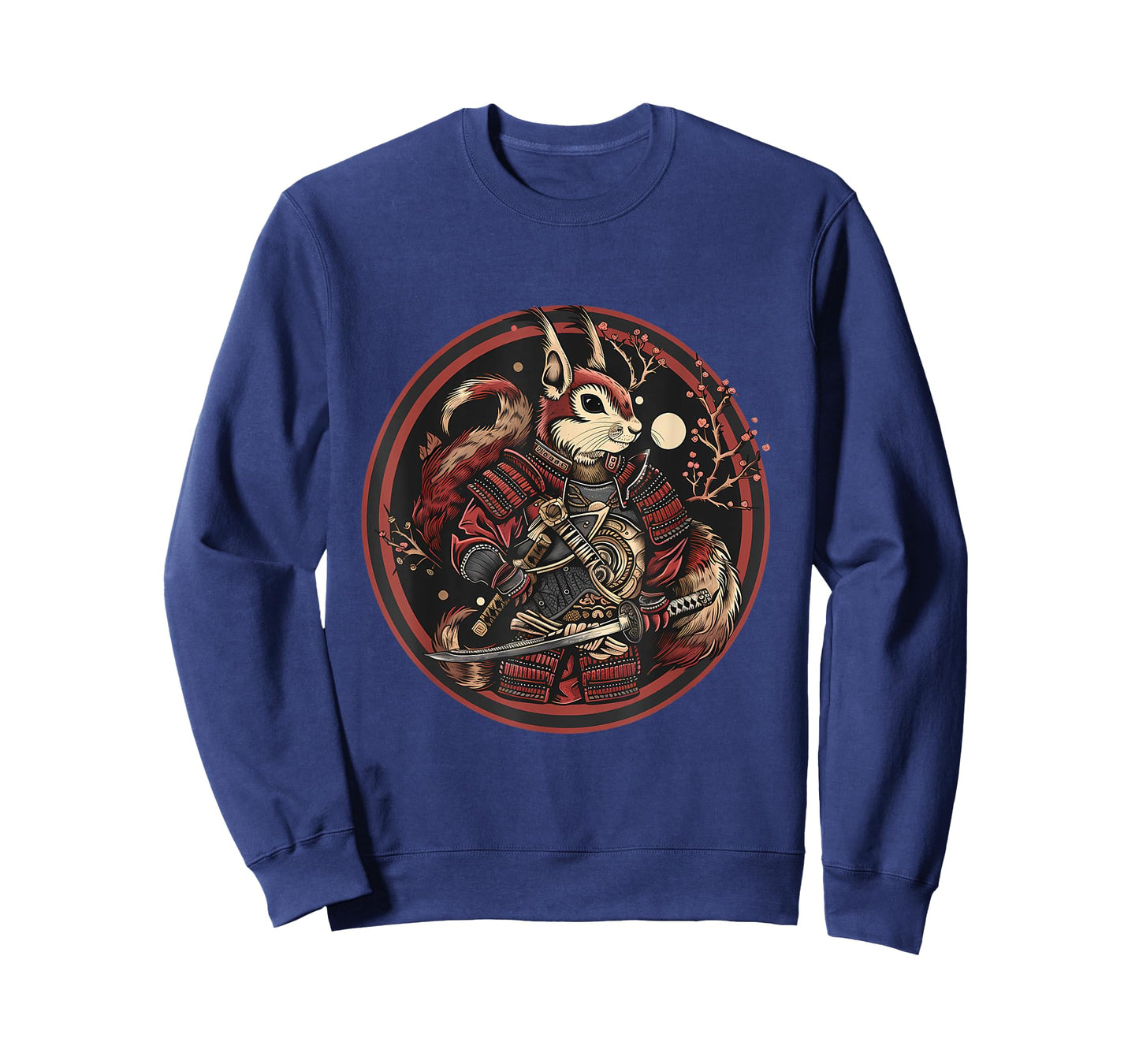 Samurai Squirrel Japanese Samurai Squirrel Japanese Warrior T-Shirt