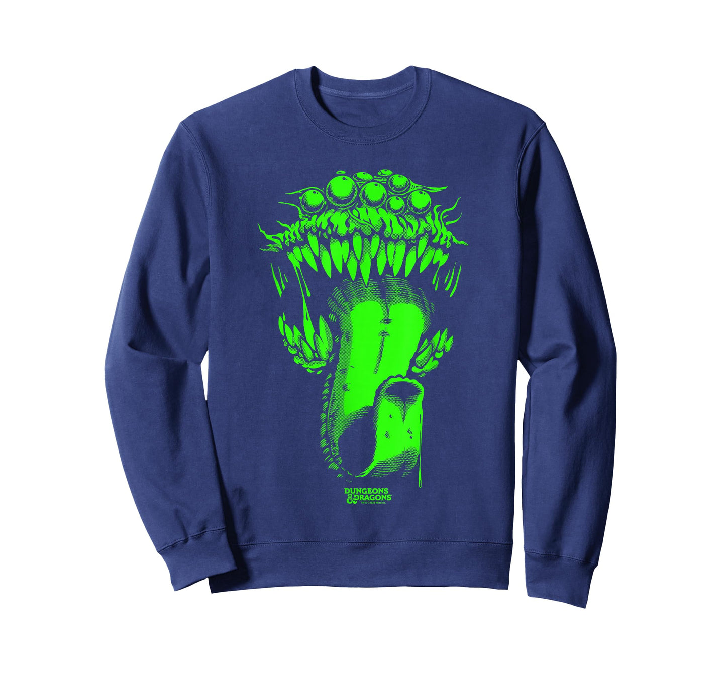Dungeons & Dragons Halloween Neon Green Mimic Costume T-Shirt