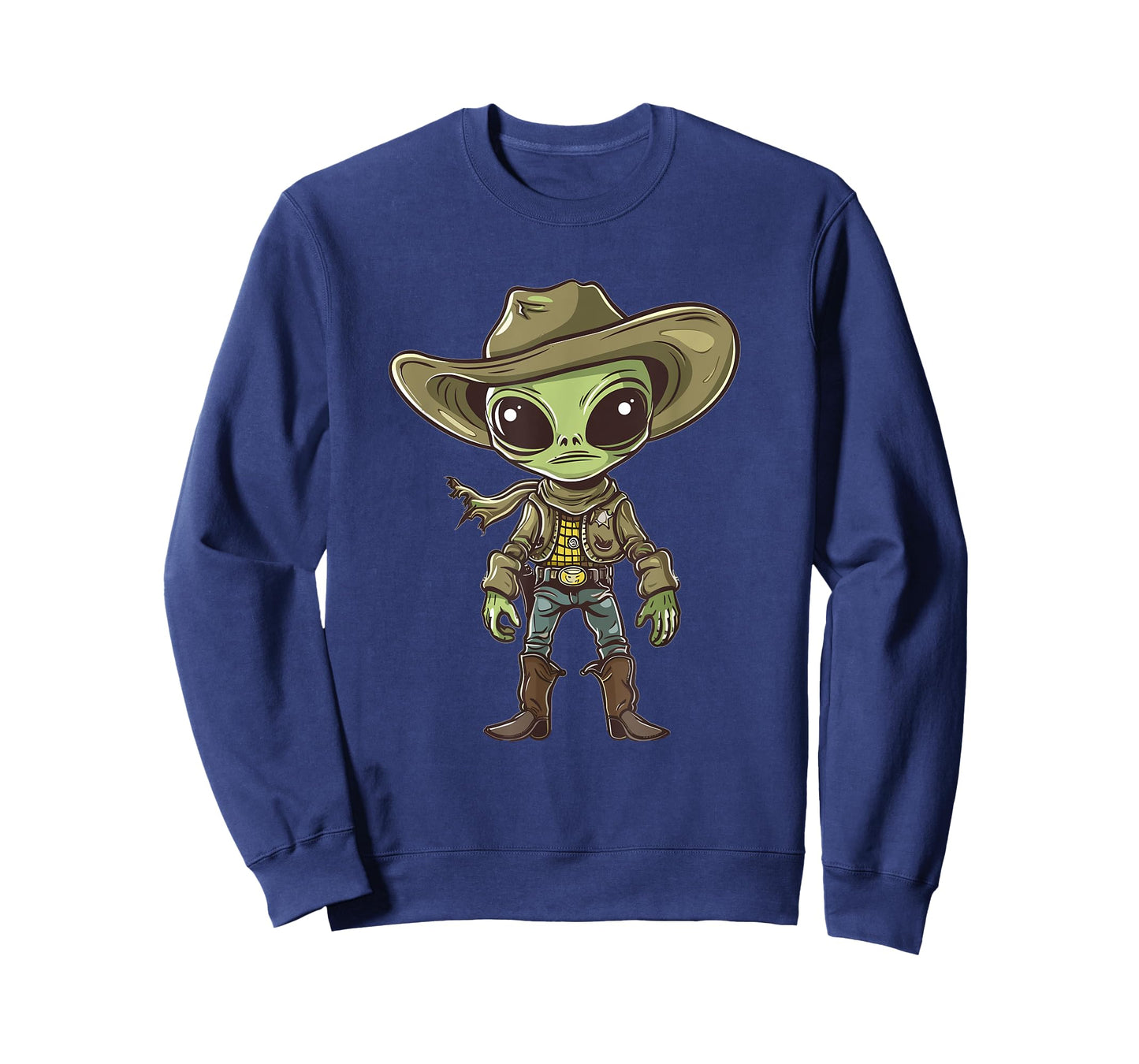 Cute Alien Cowboy T-Shirt