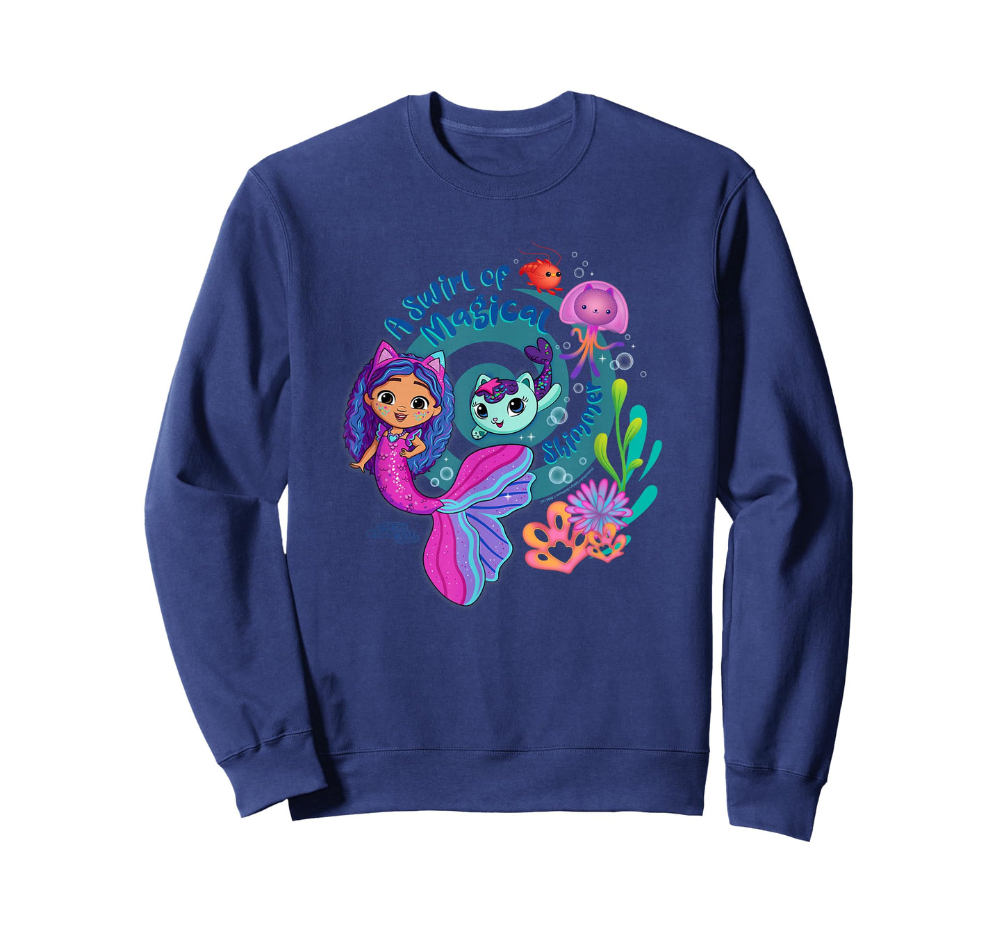 DreamWorks Gabby’s Dollhouse The Movie Swirl of Magical Fun T-Shirt