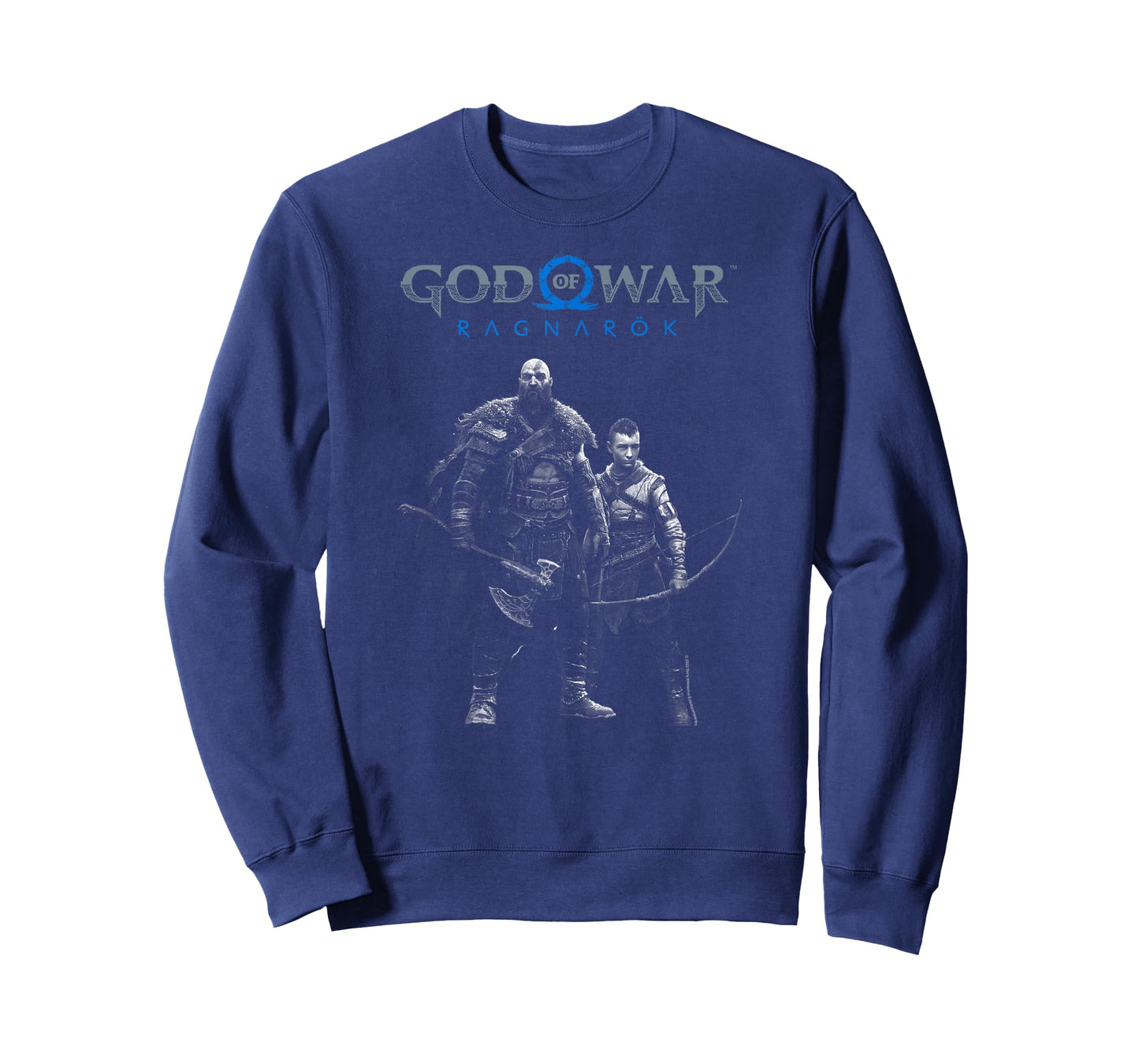 God of War: Ragnarok Silver Kratos and Atreus T-Shirt
