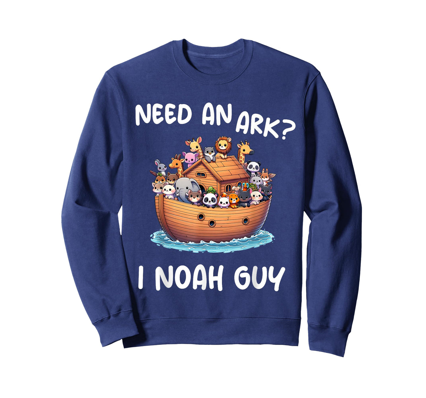 Anime Need an Ark? I Noah Guy Christian Funny Gifts Animal T-Shirt