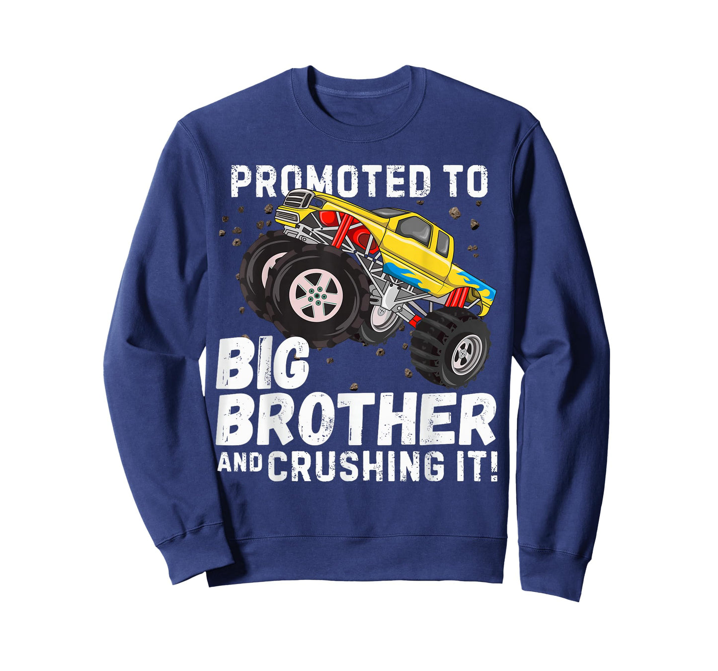 Cute Promoted to Big Brother Monster Truck Kids Tee T-Shirt