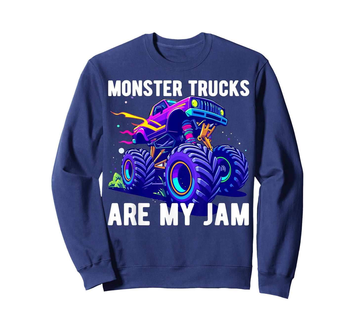 Monster Trucks Are My Jam Monster Truck T-Shirt