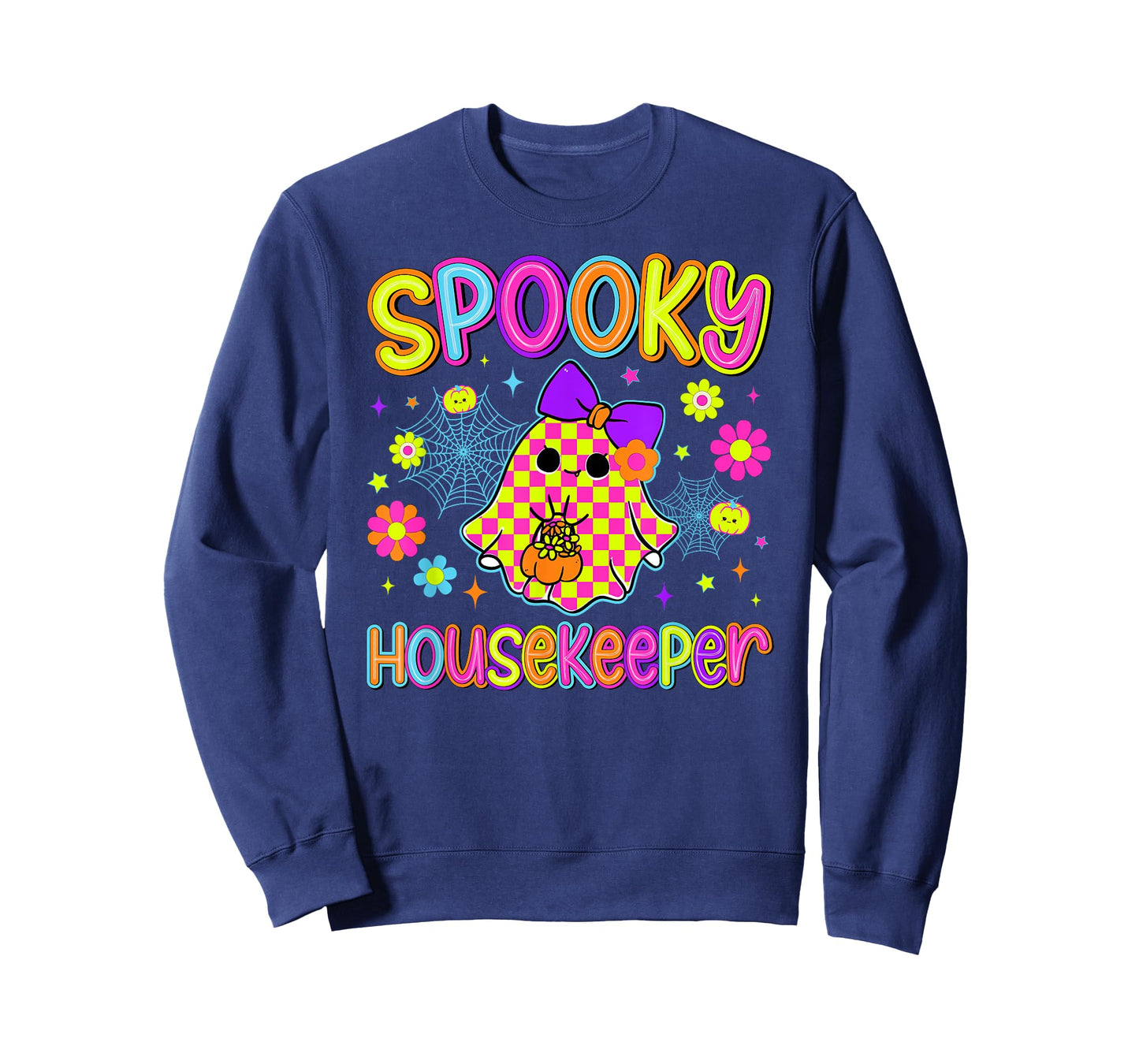 Spooky Housekeeper Halloween Housekeeping Coquette T-Shirt