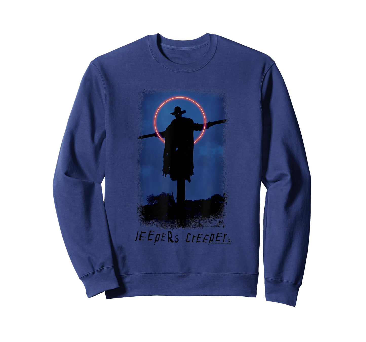 Jeepers Creepers Halloween Vintage Not My Scarecrow Halo T-Shirt