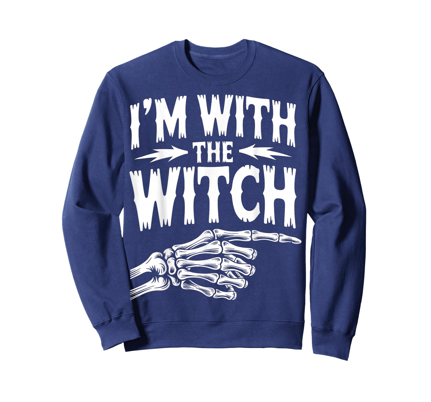 I'm with The Witch Funny Halloween Costume T-Shirt