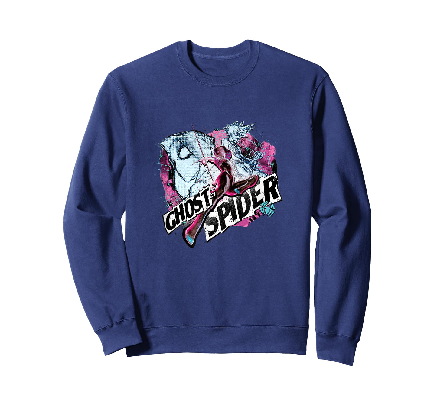 Marvel Spider-Man Gwen Stacy Ghost Spider Comic Collage T-Shirt