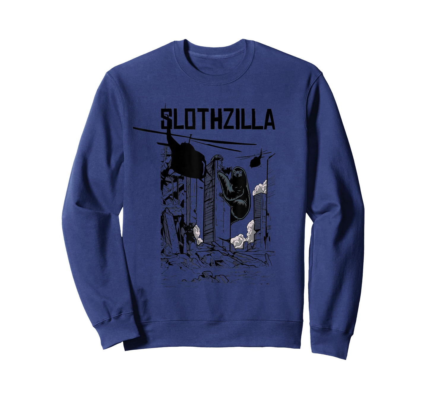 Slothzilla Apocalyptic Parody Sloth Gift for Men Women Kids T-Shirt