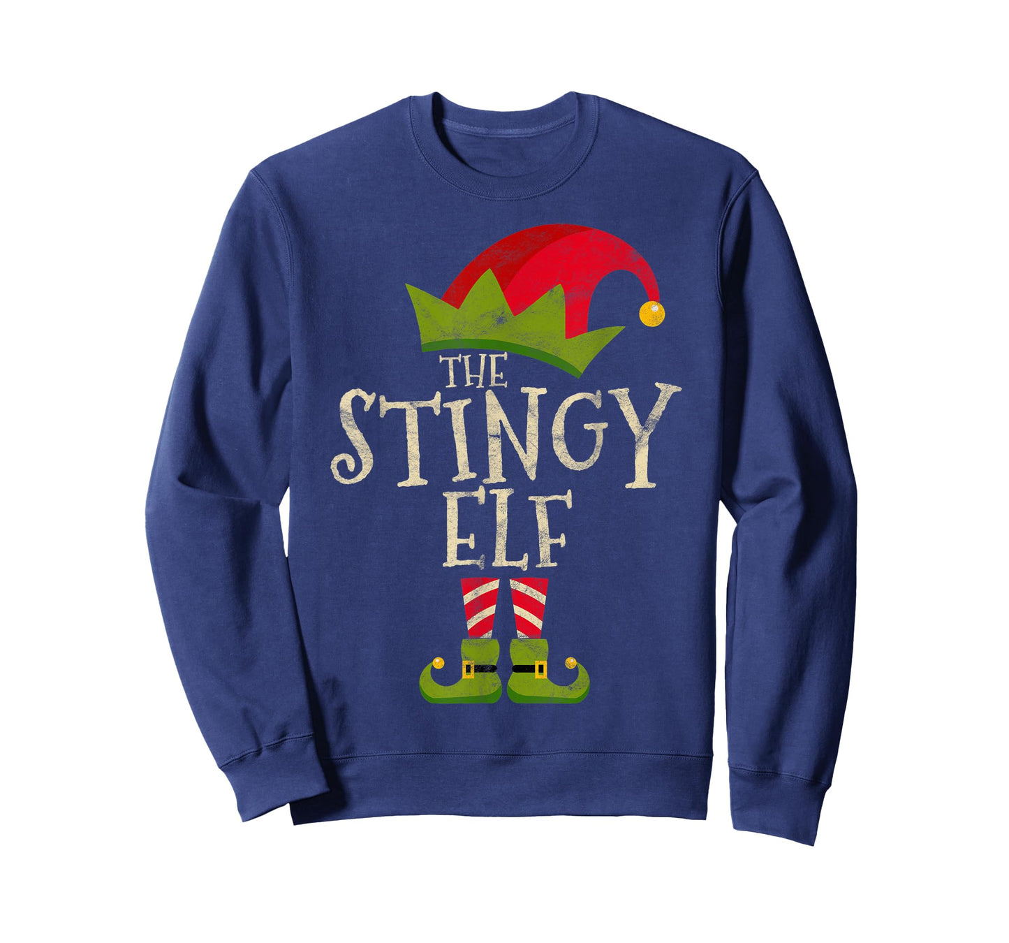 Easy The Stingy Elf Xmas Costume Family Group Gift Christmas T-Shirt