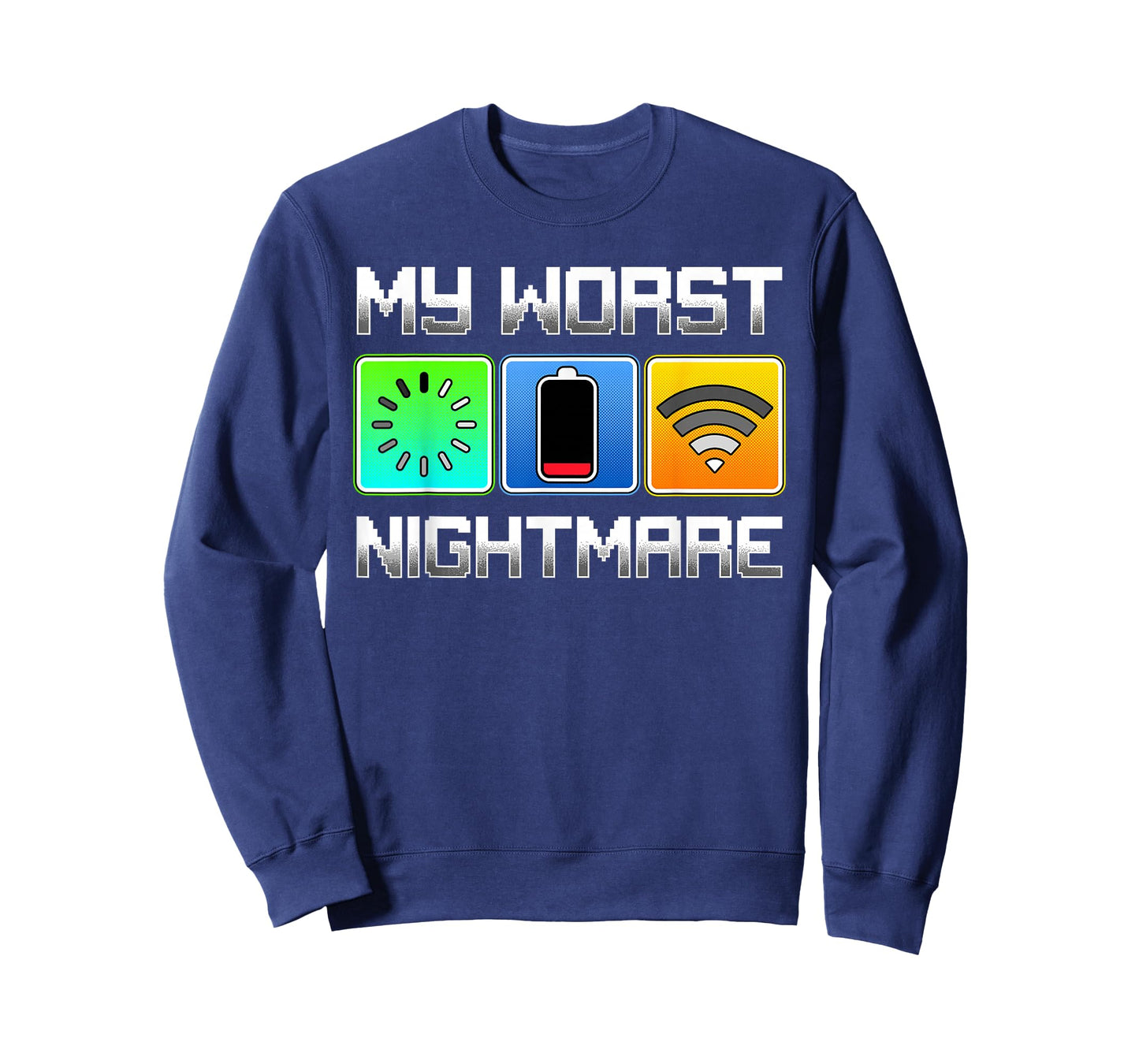 Gamer Shirt Gaming Shirt Men Boys Funny My Worst Nightmare T-Shirt