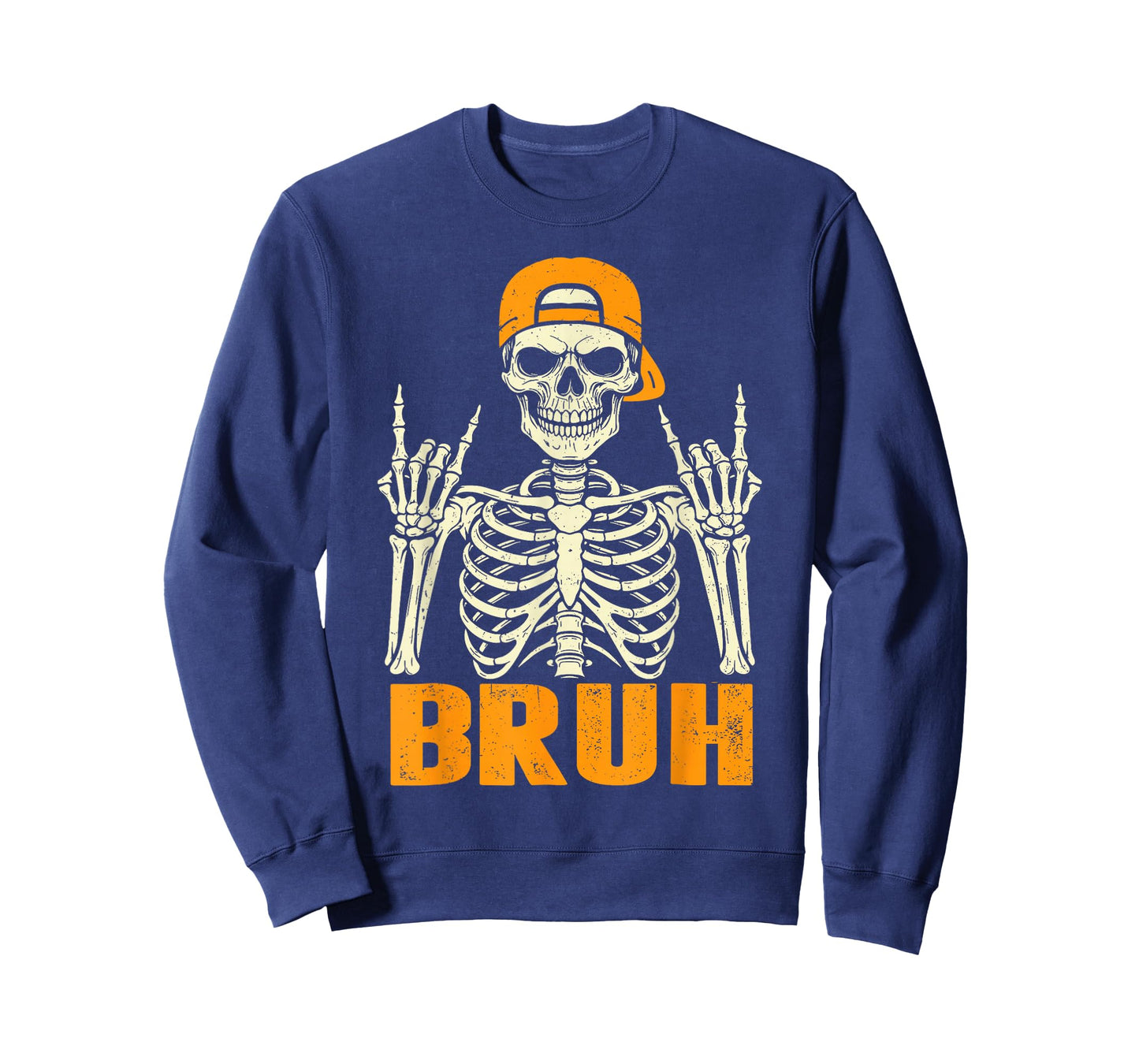 Cool Bruh Rocker Skeleton Halloween Punk Rock Men Boys Kids T-Shirt