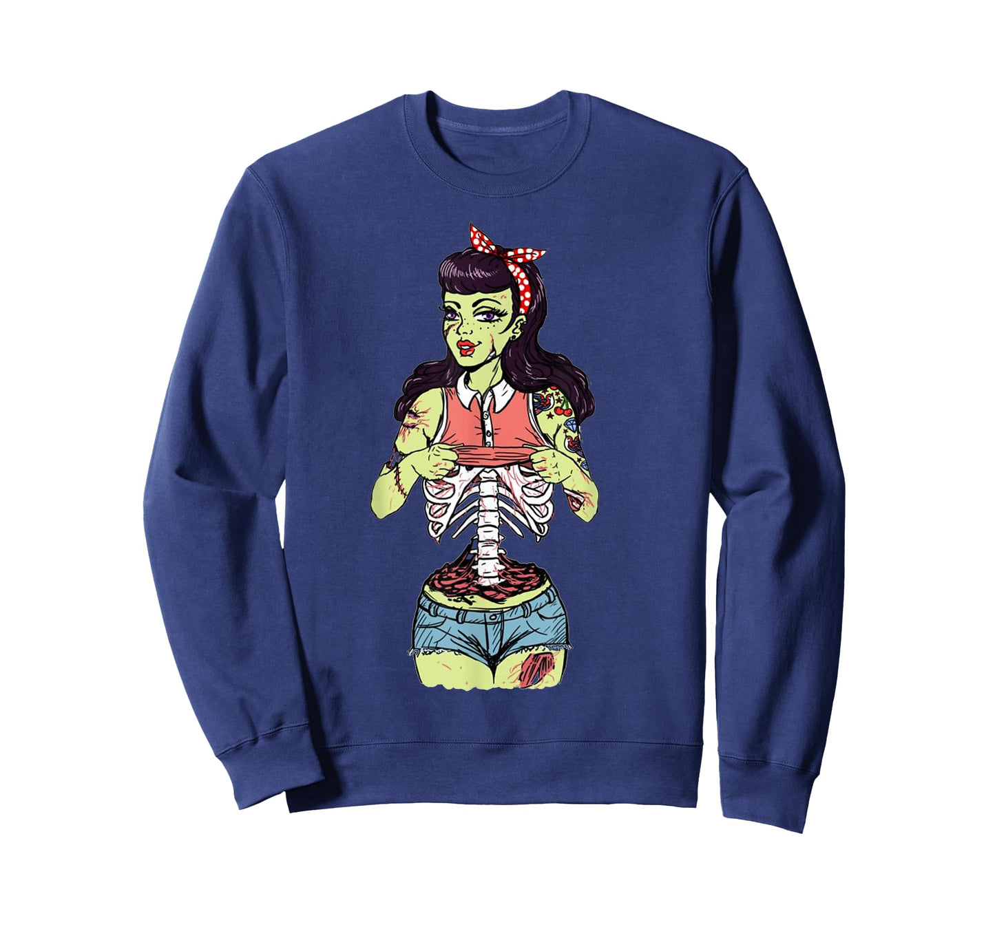Zombie Pin Up Girl T-Shirt
