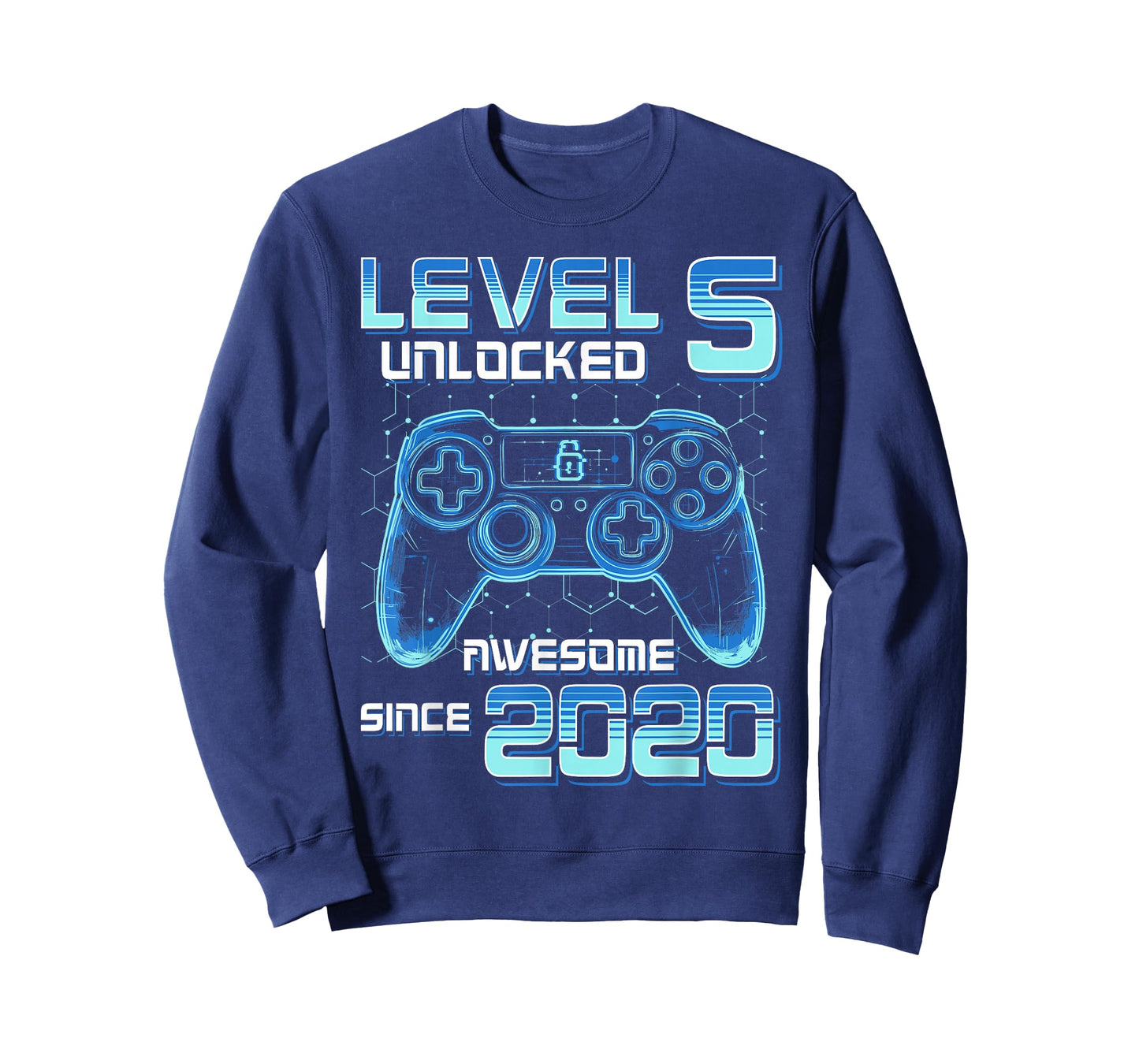 Level 5 Unlocked Video Game Party 6th Birthday Gamer Boys T-Shirt