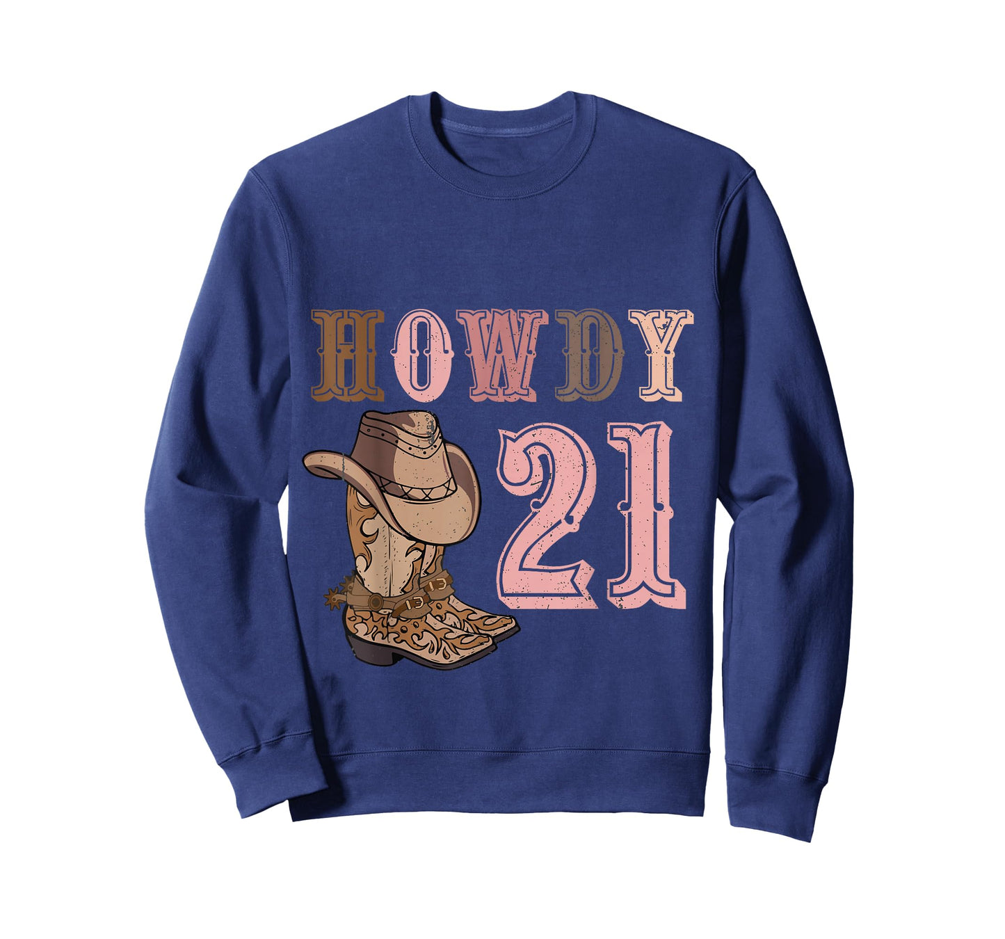 21st Birthday Howdy Birthday 2024 Western 21st Birthday T-Shirt
